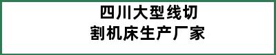 四川大型线切割机床生产厂家