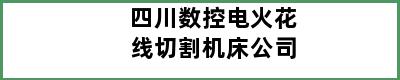 四川数控电火花线切割机床公司