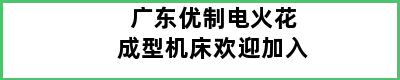 广东优制电火花成型机床欢迎加入