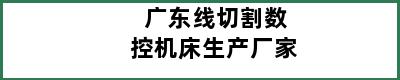 广东线切割数控机床生产厂家