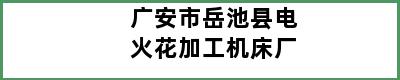 广安市岳池县电火花加工机床厂