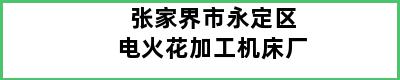 张家界市永定区电火花加工机床厂