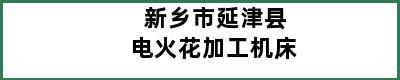 新乡市延津县电火花加工机床