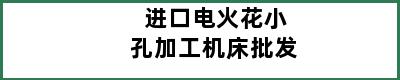 进口电火花小孔加工机床批发