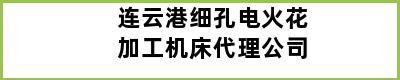 连云港细孔电火花加工机床代理公司