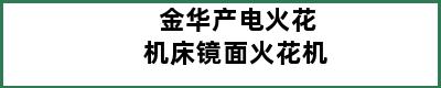 金华产电火花机床镜面火花机